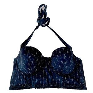 Aerie Blue Halter Top